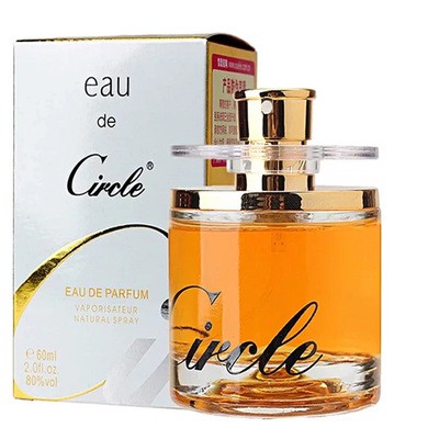 Nước hoa Circle 60ml Nước hoa nữ eau de Circle Vàng trắng và Hồng  - Hương CỏThơm nhẹ lưu luyến và quyến rũ | BigBuy360 - bigbuy360.vn