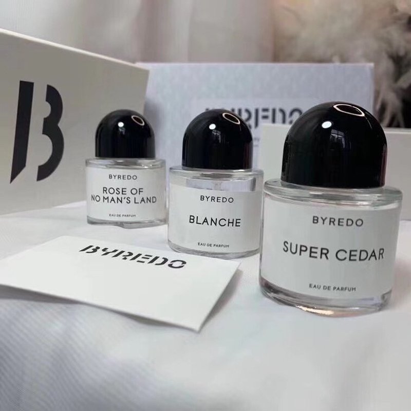 Bộ 3 lọ nước hoa BYREDO Super Cedar Blanche Rose Of No Man's Land 3 trong 1 chất lượng cao