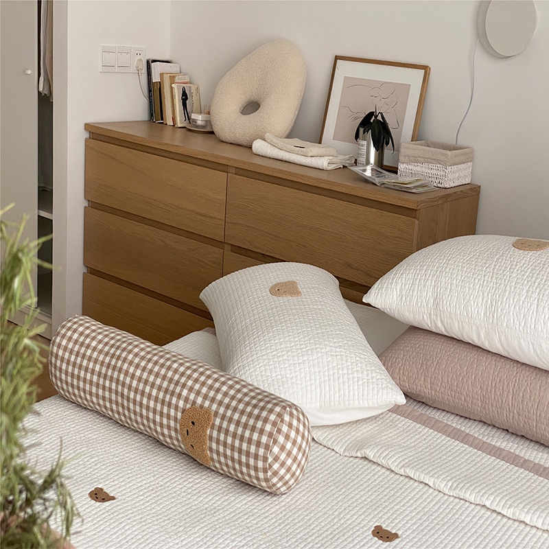 Drap Trải Giường Gấu Nâu Quilting Trần Bông Hàn Quốc Hàng Cao Cấp Baby Dreams | BigBuy360 - bigbuy360.vn