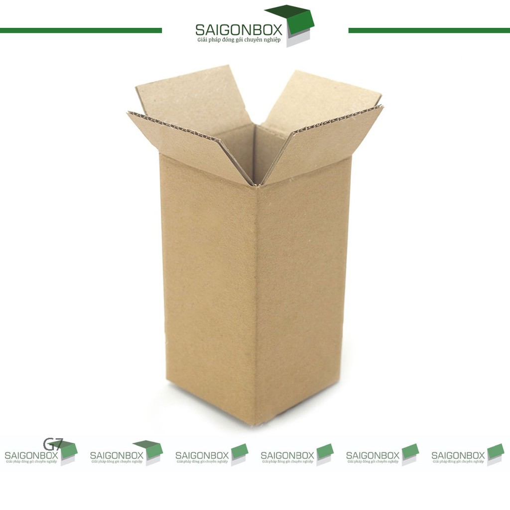 Combo 20 thùng hộp carton size 8x8x20 cm để đóng gói hàng hóa