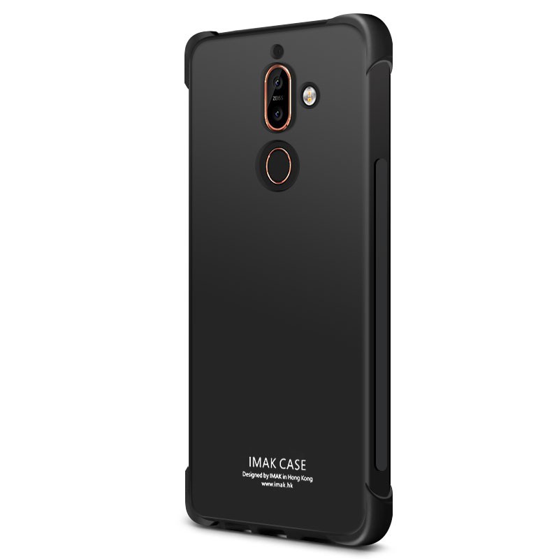 Imak Ốp Lưng Tpu Mềm Chống Sốc Màu Đen Cho Nokia 7 Plus