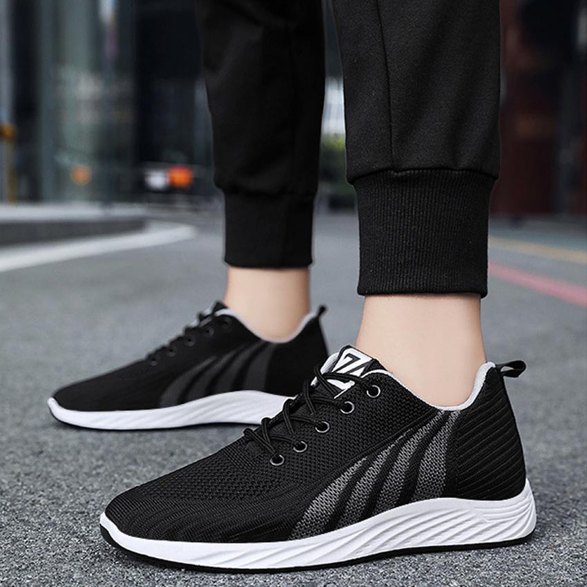 Giày sneaker nam, giày nam đẹp thời trang vải sợi thoáng khí thoải mái ZATA - ZN01