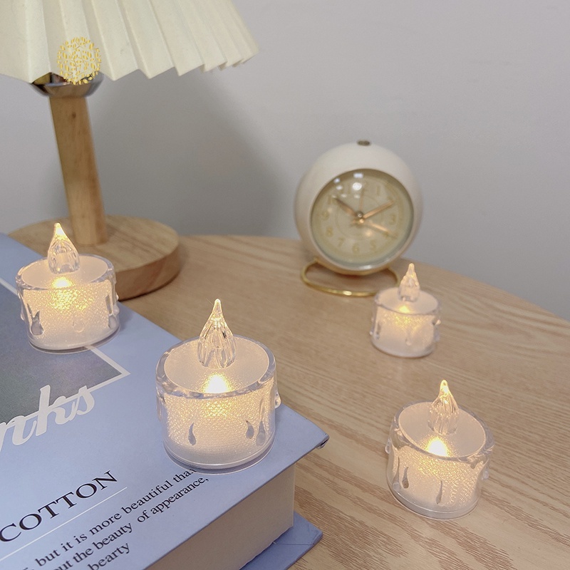 Đèn LED để bàn hình cây nến xinh xắn sáng tạo