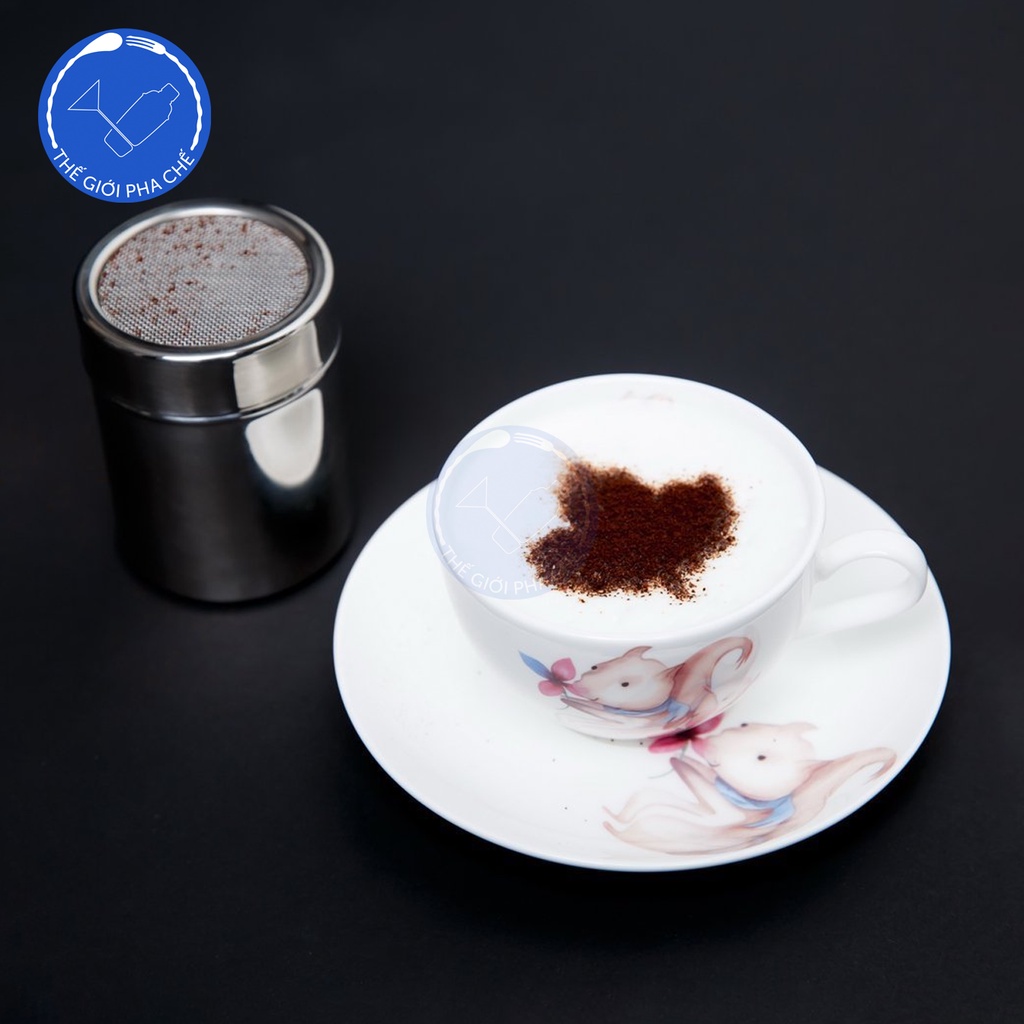 Bộ Khuôn Vẽ Taọ Hình/ Set Rắc Capu 16 Miếng Tạo Hình - Thế Giới Pha Chế