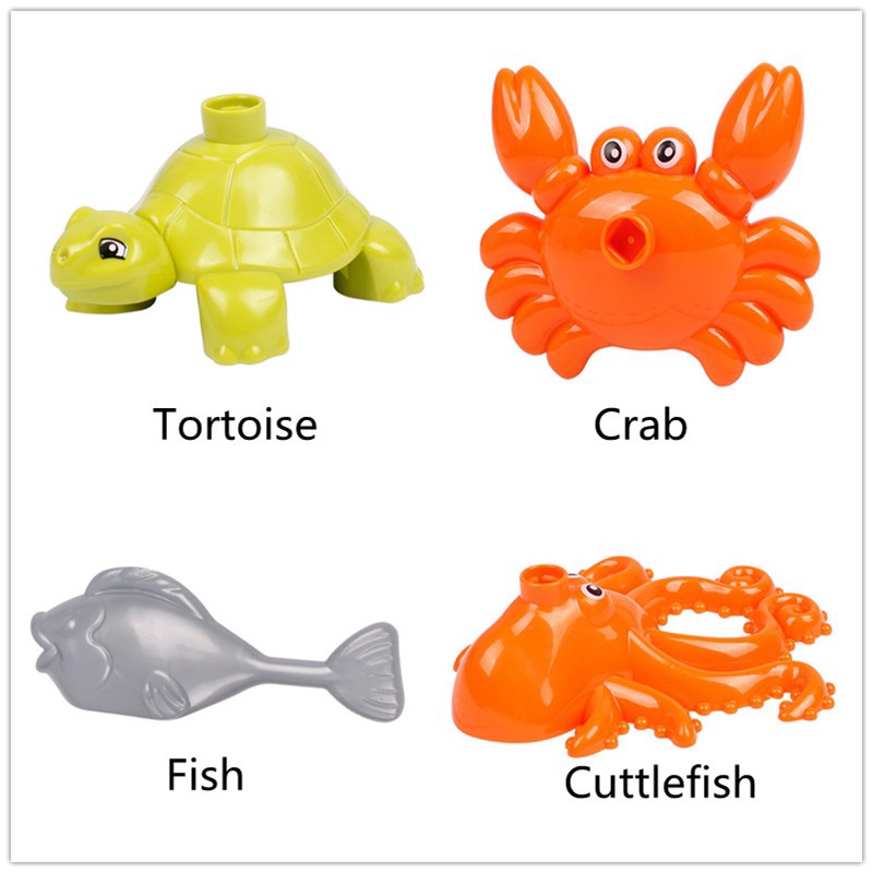 Khối đồ chơi lắp ráp mô hình sinh vật biển ngộ nghĩnh