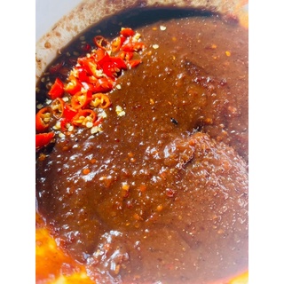 Mắm ruốc ăn trái cây