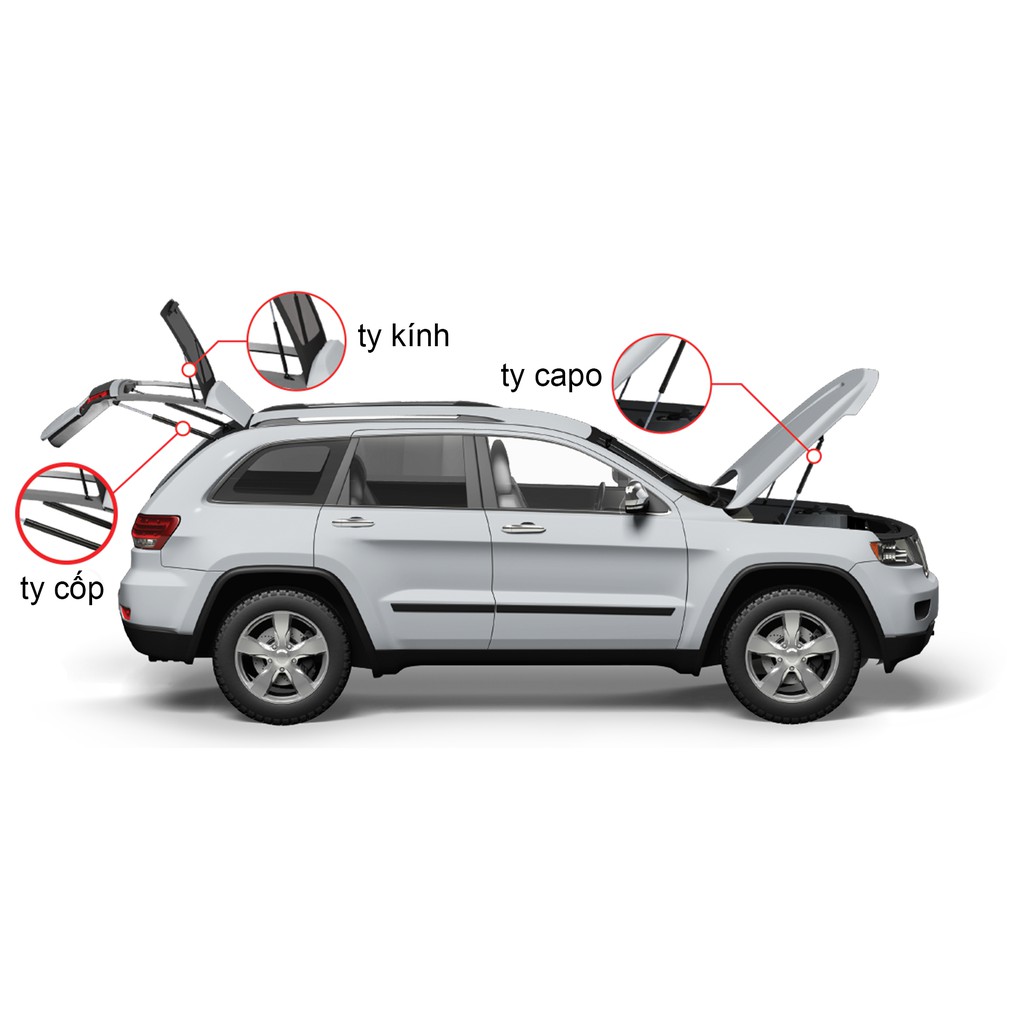 Ty trợ lực nâng capo Mitsubishi Xpander - Future Autoparts