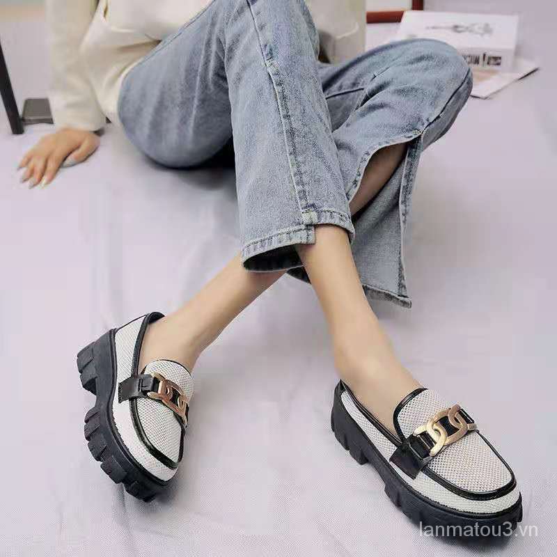 Giày Lười Da Thoáng Khí Thời Trang 2021 Cho Nữ | BigBuy360 - bigbuy360.vn