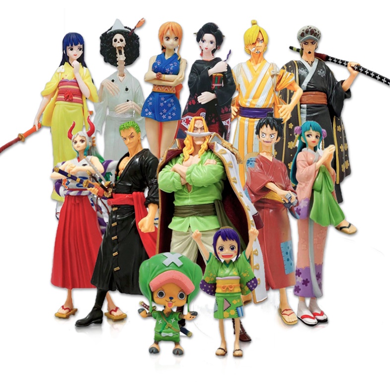 Mô Hình Nhân Vật Luffy Sauron Sanji Usopp Trong One Piece