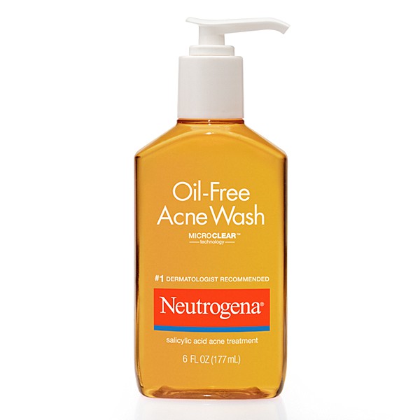 Sữa Rửa Mặt Cho Da Dầu Mụn Neutrogena Oil Free Acne Wash 177ml