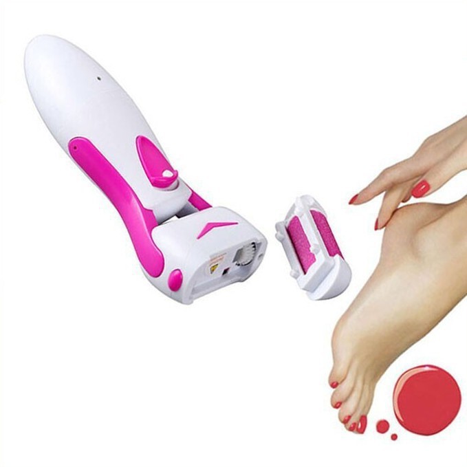 [Hàng Chuẩn Loại 1] (Sạc điện Cao Cấp) Máy chà gót chân Kemei KM2520 dụng cụ nail mài tẩy tế bào chết cắm điện