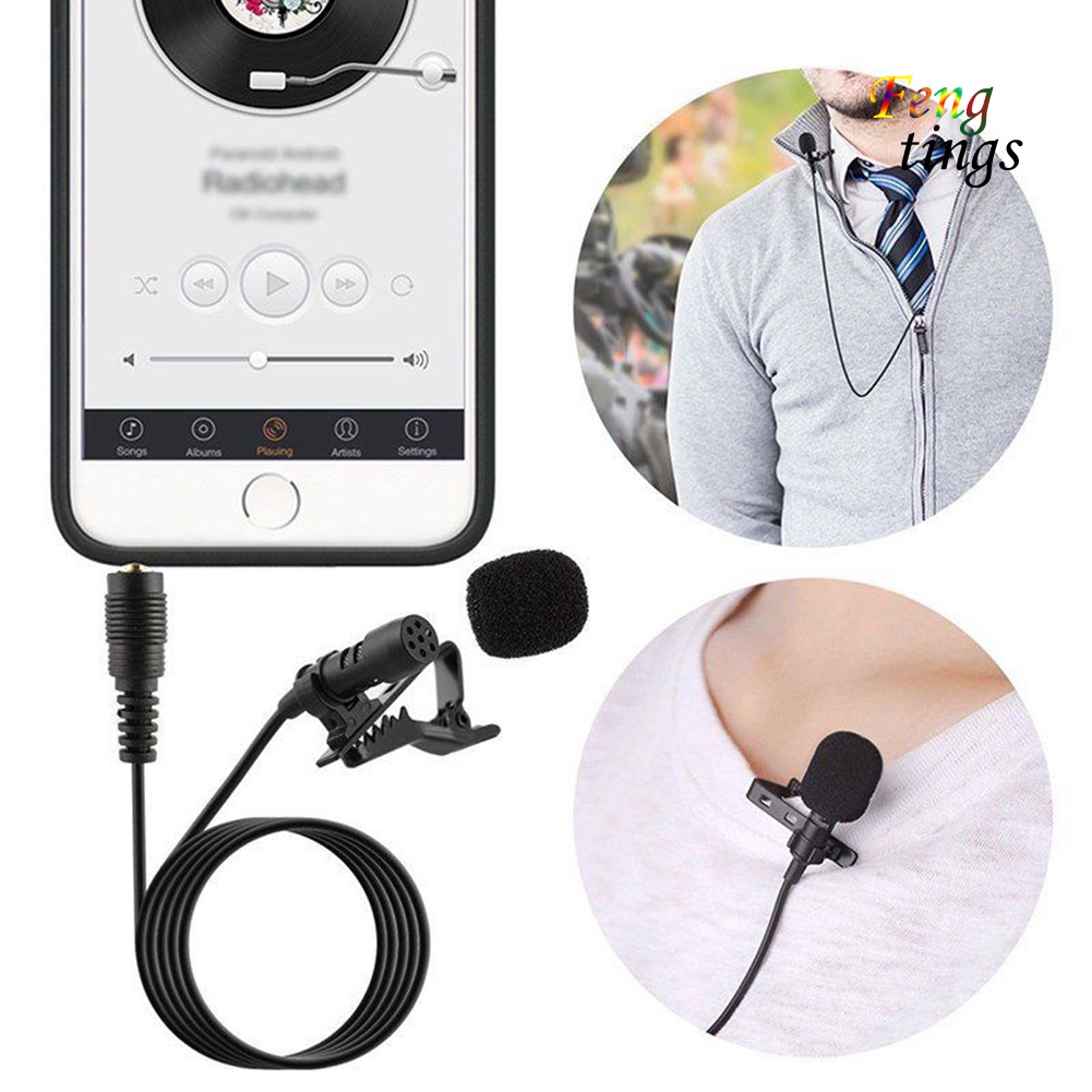 Micro Cài Áo Mini Có Dây 3.5mm Tiện Dụng
