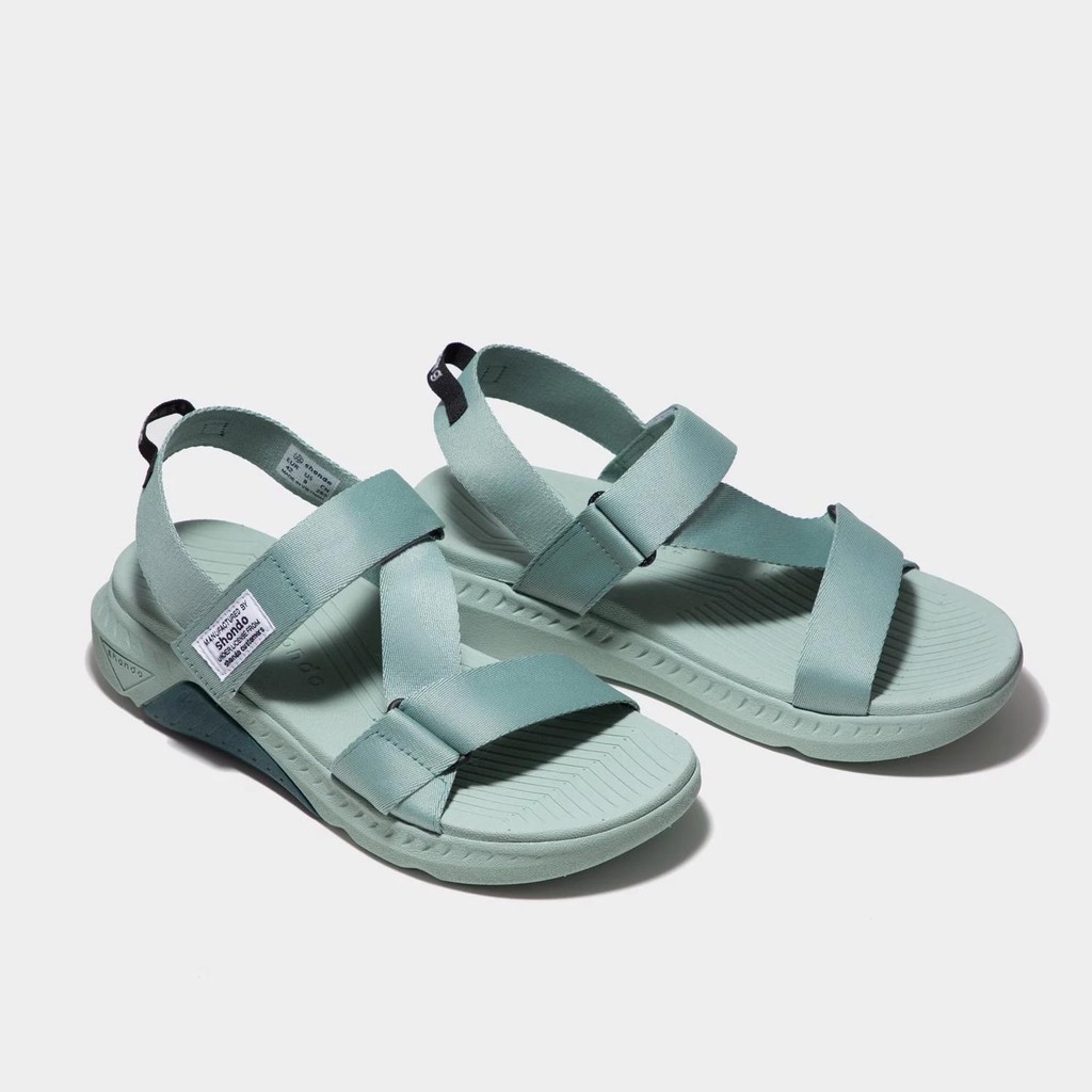 Giày Sandals Shondo F7 Racing F7R3232 xanh ngọc phối đế xanh đậm