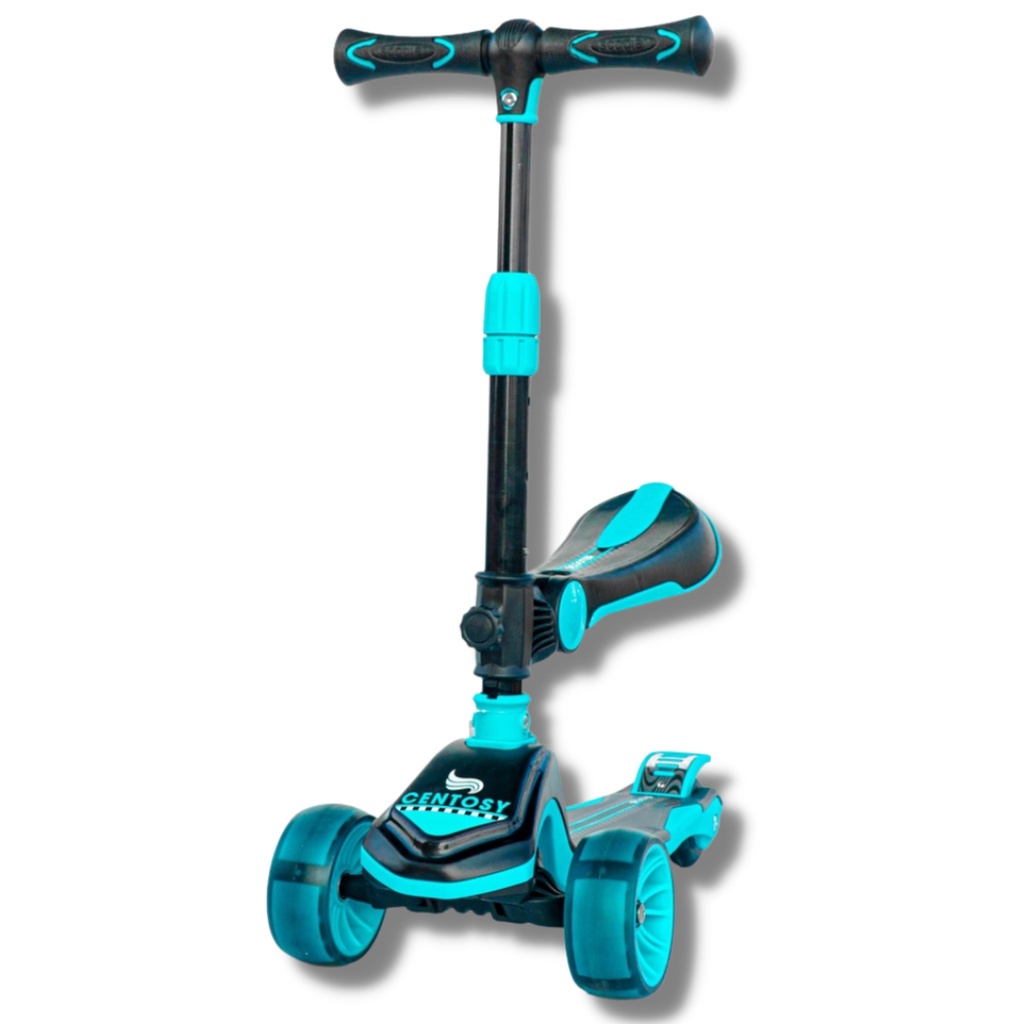 Xe Trượt Scooter Cho Bé [Cougar Centosy S6] - Có Ghế Ngồi, Sơn Màu Bắt Mắt