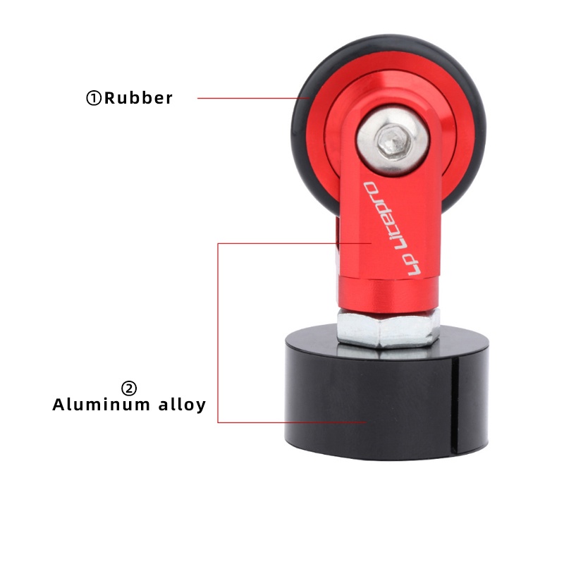 Bánh xe MOSOWORLD dạng gập đường kính 28-32mm siêu nhẹ cho xe đạp