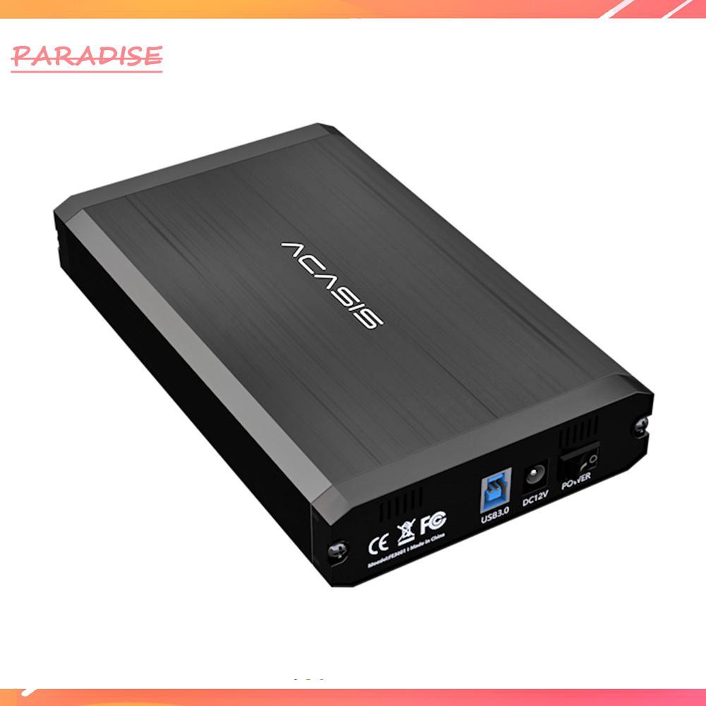 Hộp Đựng Ổ Cứng Ngoài Sata Hdd Usb 3.0 Bằng Hợp Kim Nhôm 2.5 / 3.5 Inch | BigBuy360 - bigbuy360.vn