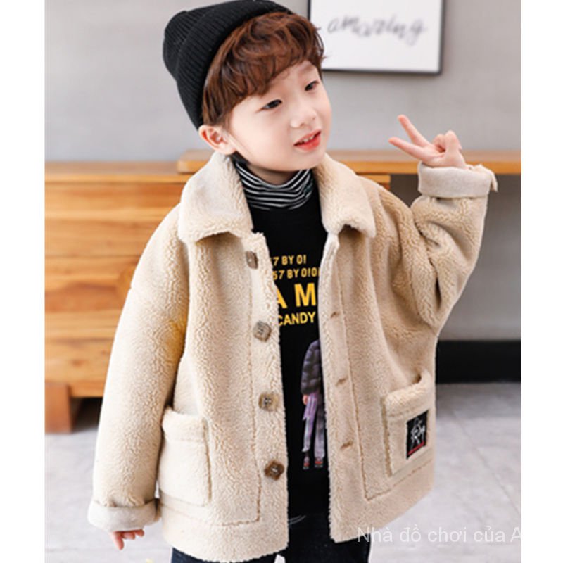 New winter clothes Korean boy thick cotton jacket