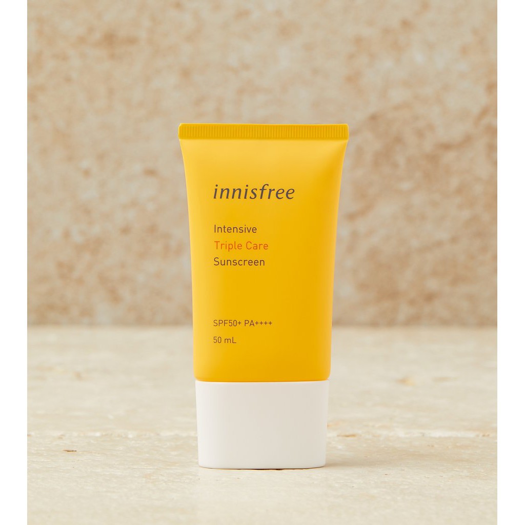 KEM CHỐNG NẮNG INNISFREE INTENSIVE TRIPLE CARE/ LONG LASTING/ NO SEBUM/ WATERING SPF 50+