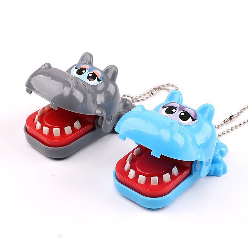 Đồ chơi thú mini bấm răng cắn tay, khám răng nghộ nghĩnh