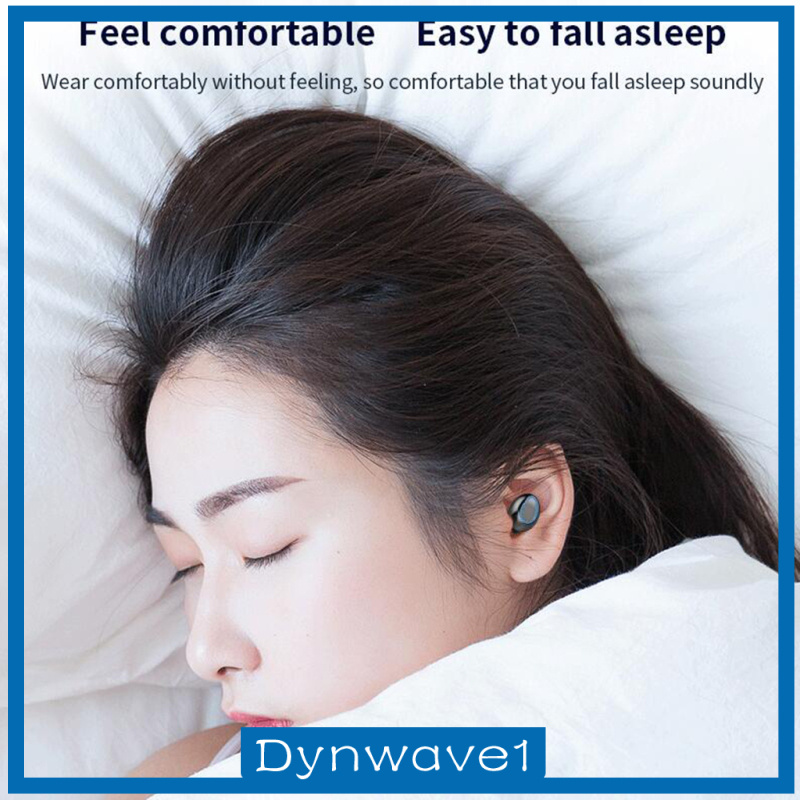 [DYNWAVE1]Stylish Wireless Earbud Earphones Headphones Lightweight for Running Meeting