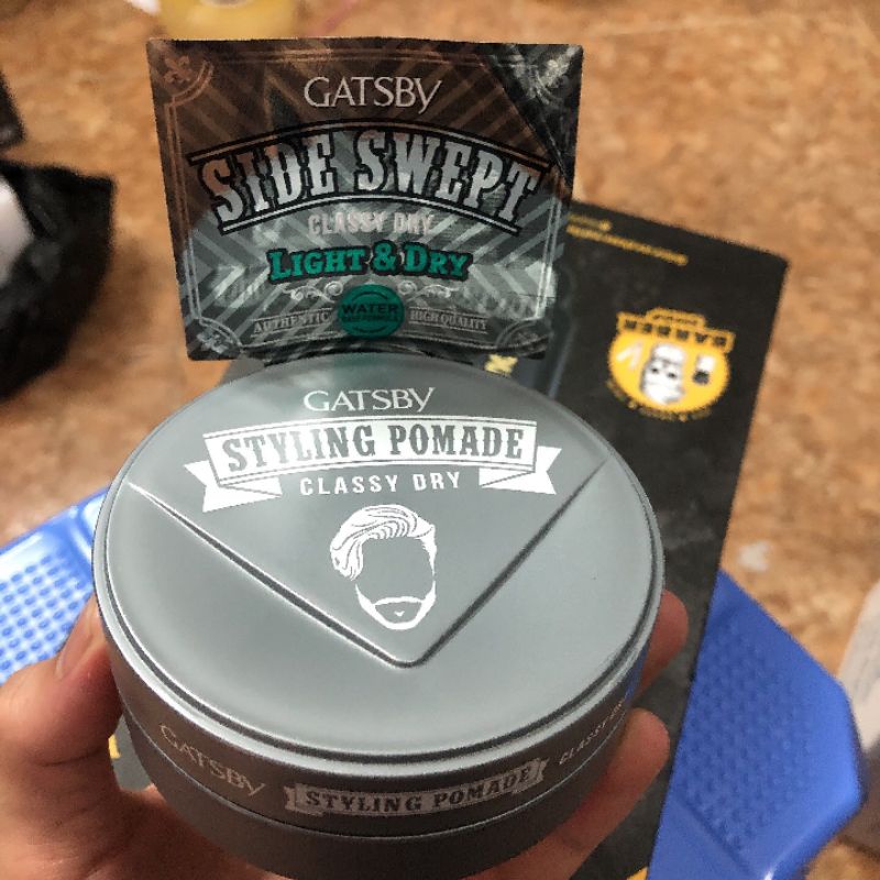 Sáp Vuốt Tóc Nam Gatsby Pomade cao cấp