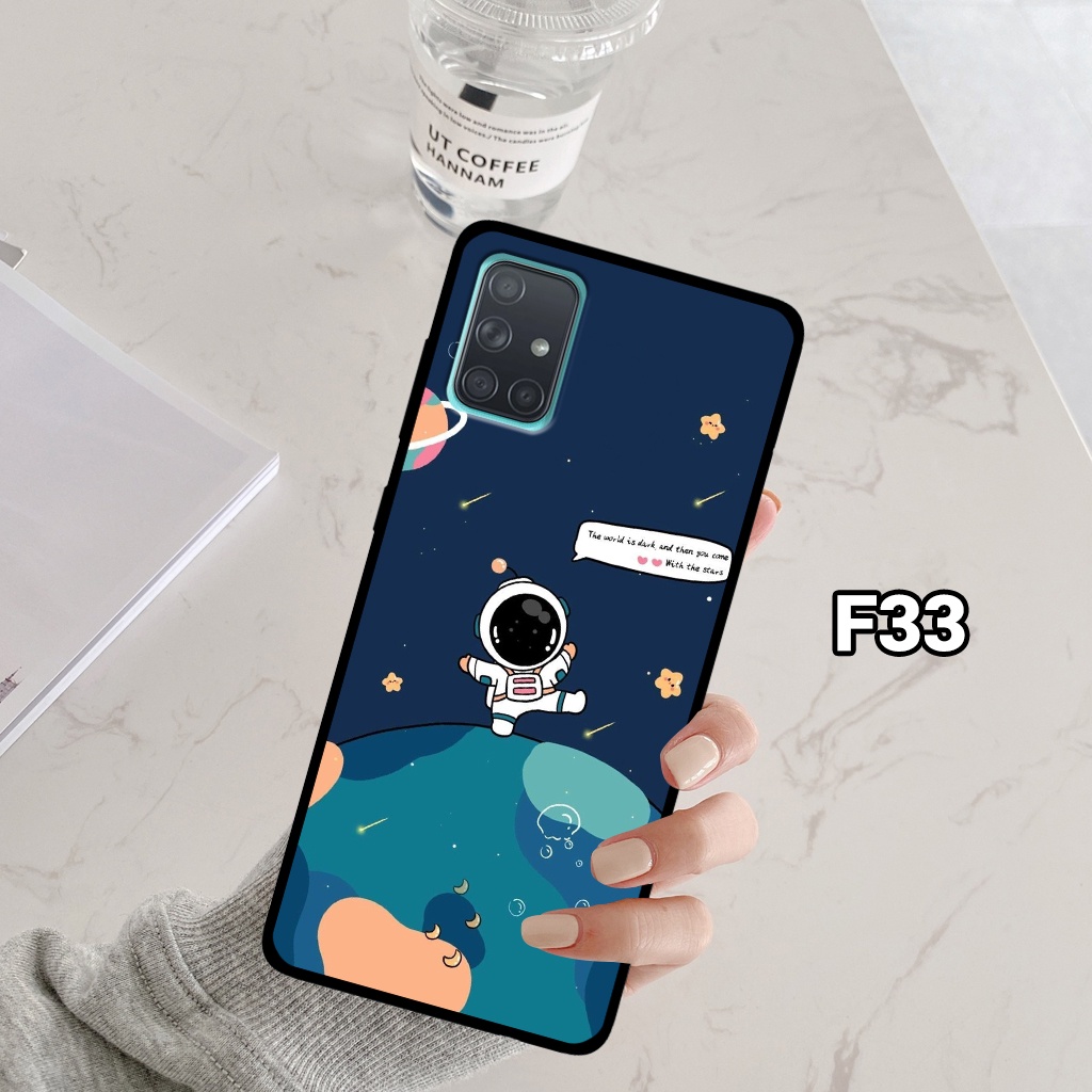 Ốp điện thoại SAMSUNG A31/ A51/ A71/ M51 - Ốp lưng Samsung in hình gấu xinh, phi hành gia