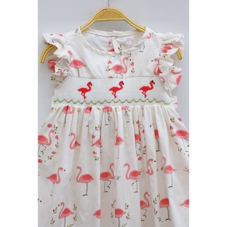 ĐẦM SMOCK HỒNG HẠC