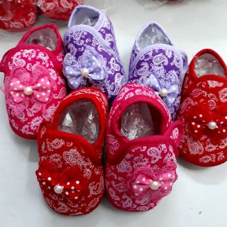 Giầy tập đi vải cho bé gái