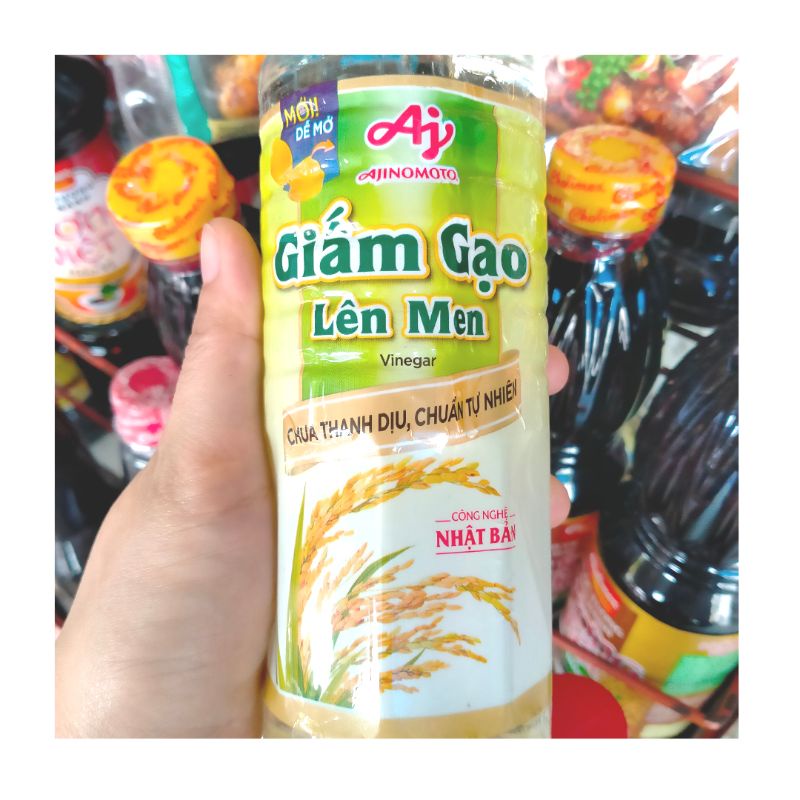 Dấm gạo Ajinomoto chai 400ml