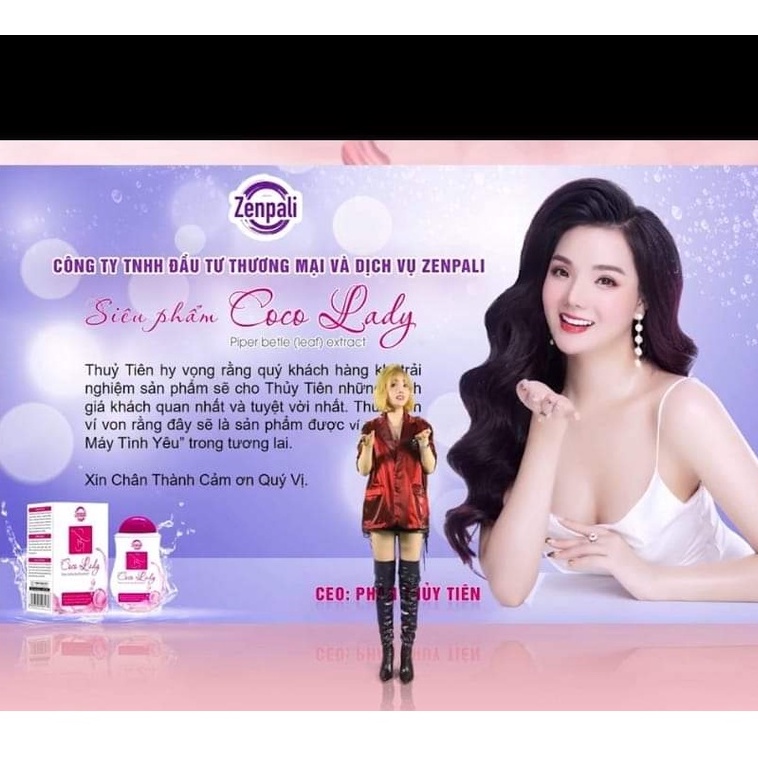 (CHUYÊN SỈ) Dung Dịch Vệ Sinh Phụ Nữ CoCo Lady Zenpali 150ml