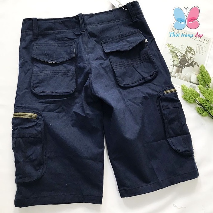QUẦN SHORT KAKI TÚI HỘP 8 TÚI GIÁ SỈ SAI 28 ĐẾN 36