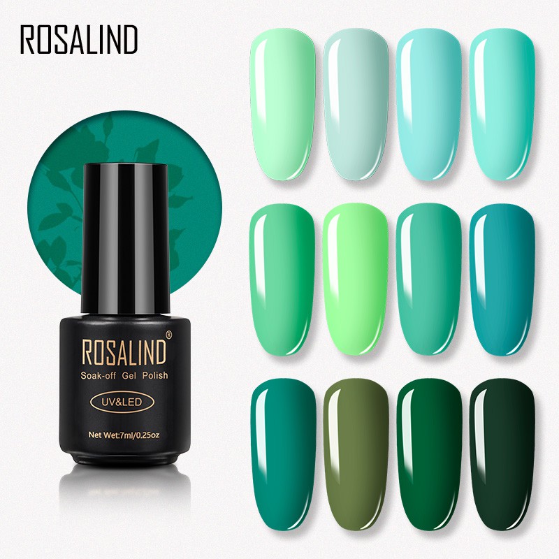 Rosalind7ML Green Nail Polish Collection