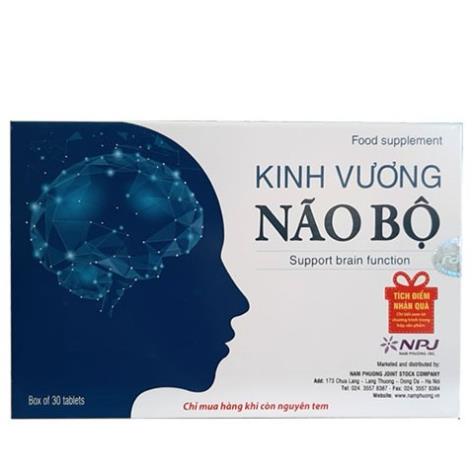Kinh Vương Não Bộ - Hỗ trợ tăng cường trí não (Hộp 30 viên)