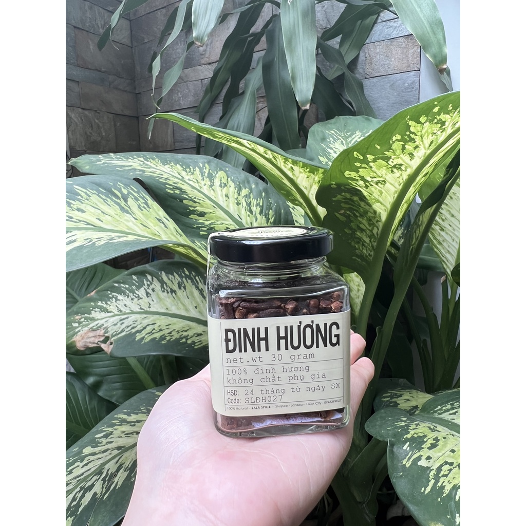 Đinh Hương SALA SPICE Clove whole Indonesia nguyên nụ siêu thơm , làm gia vị nấu ăn