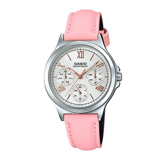 Đồng hồ CASIO LTP-V300L-4A2UDF nữ dây da chính hãng