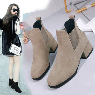 Boot nữ da lộn - HT40