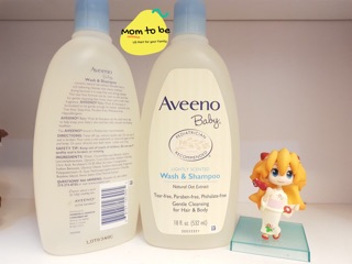 Sữa tắm em bé Aveeno Baby 532ml (hương Lavender-Vanilla và hương lúa mạch)
