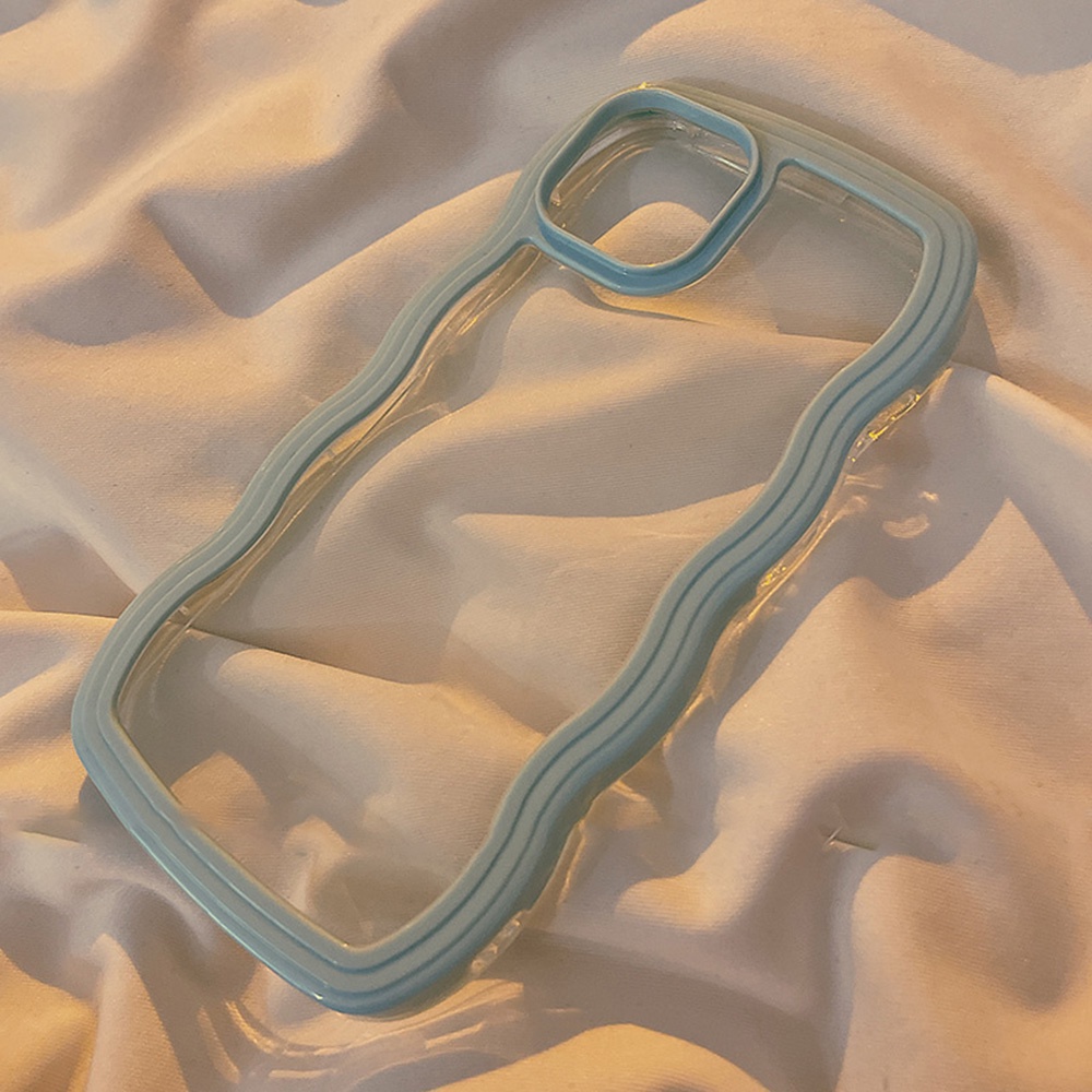 Ốp Điện Thoại Họa Tiết Gợn Sóng Cho iPhone 11 12 13 14  Pro Max Plus X XR XS Max