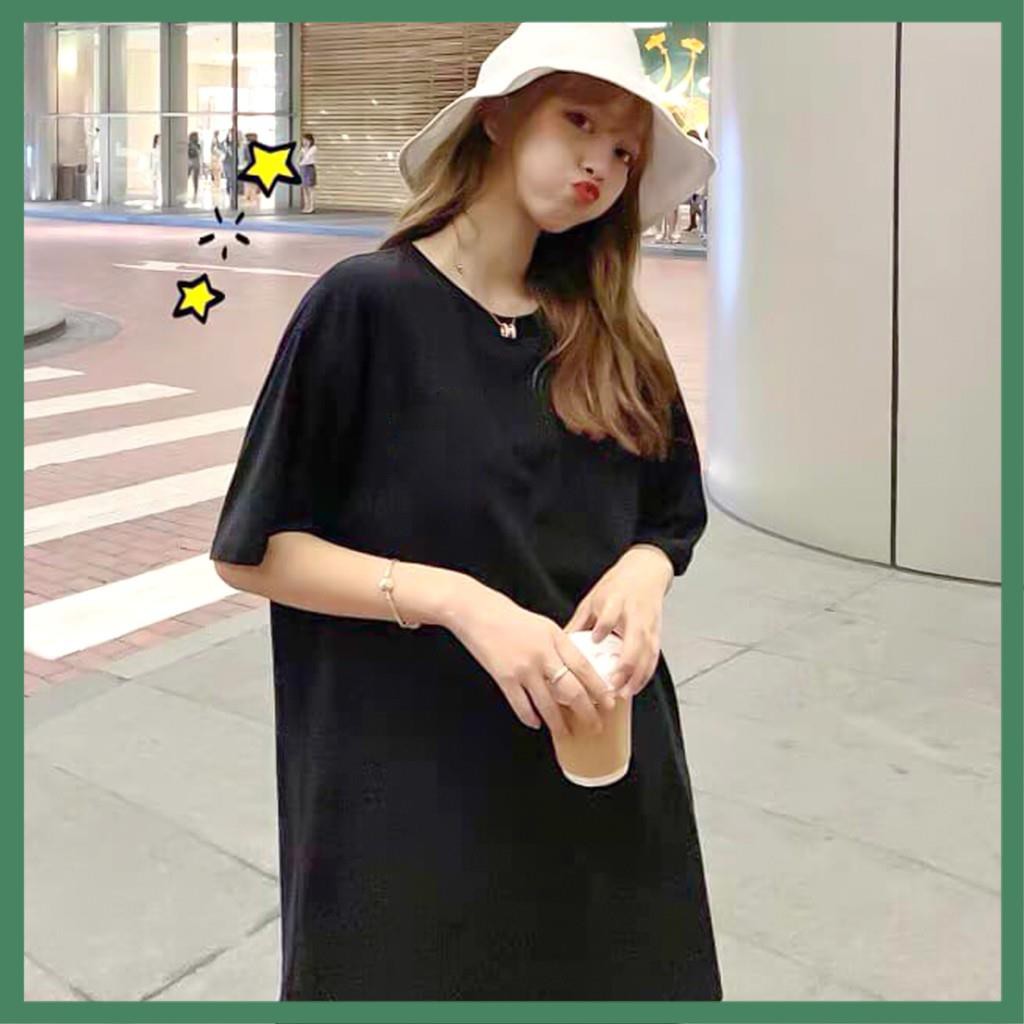 Áo Thun Tay Lỡ Trơn Basic Form Rộng Thời Trang Unisex Nam Nữ Nhiều Màu - La mode | BigBuy360 - bigbuy360.vn