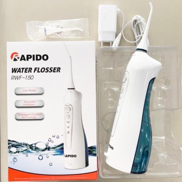 Tăm nước cầm tay Rapido RWB150 RWG150 - Công nghệ Đức - Bảo hành 12 tháng