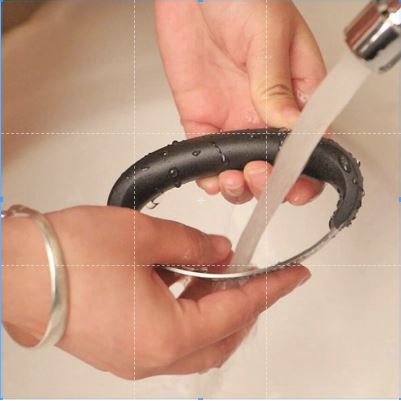 Dụng cụ dập nghiền tỏi ớt cầm tay Inox cán đen tiện lợi đa năng Shop Movava