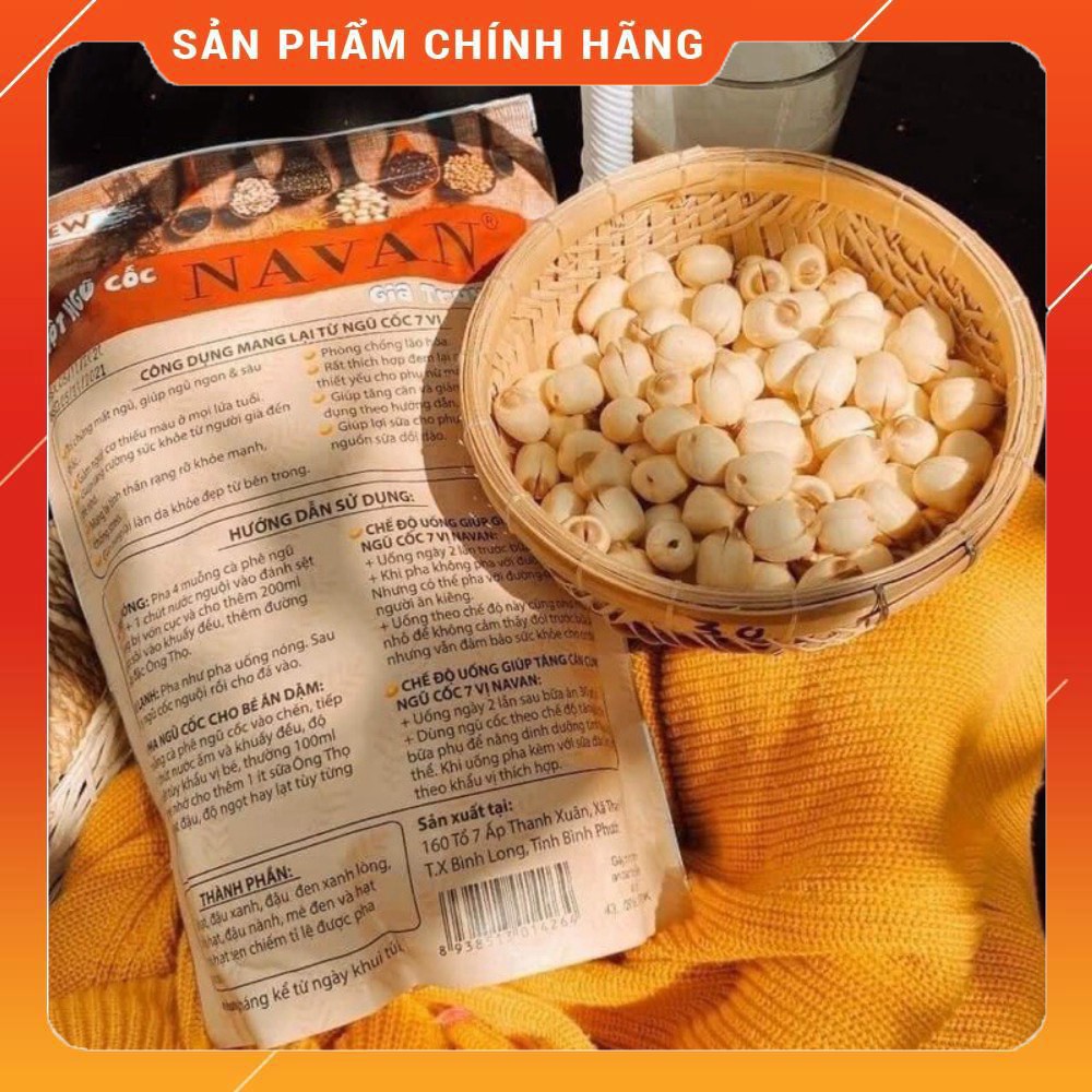 Ngũ cốc navan đủ loại hạt 800gr