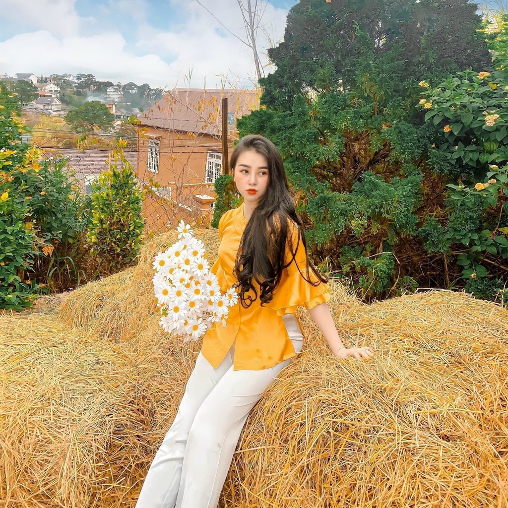 SÉT BÀ BA TAY BÈO VẢI LỤA CC