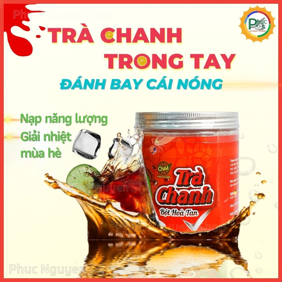 Trà Chanh hòa tan-Hộp 400g