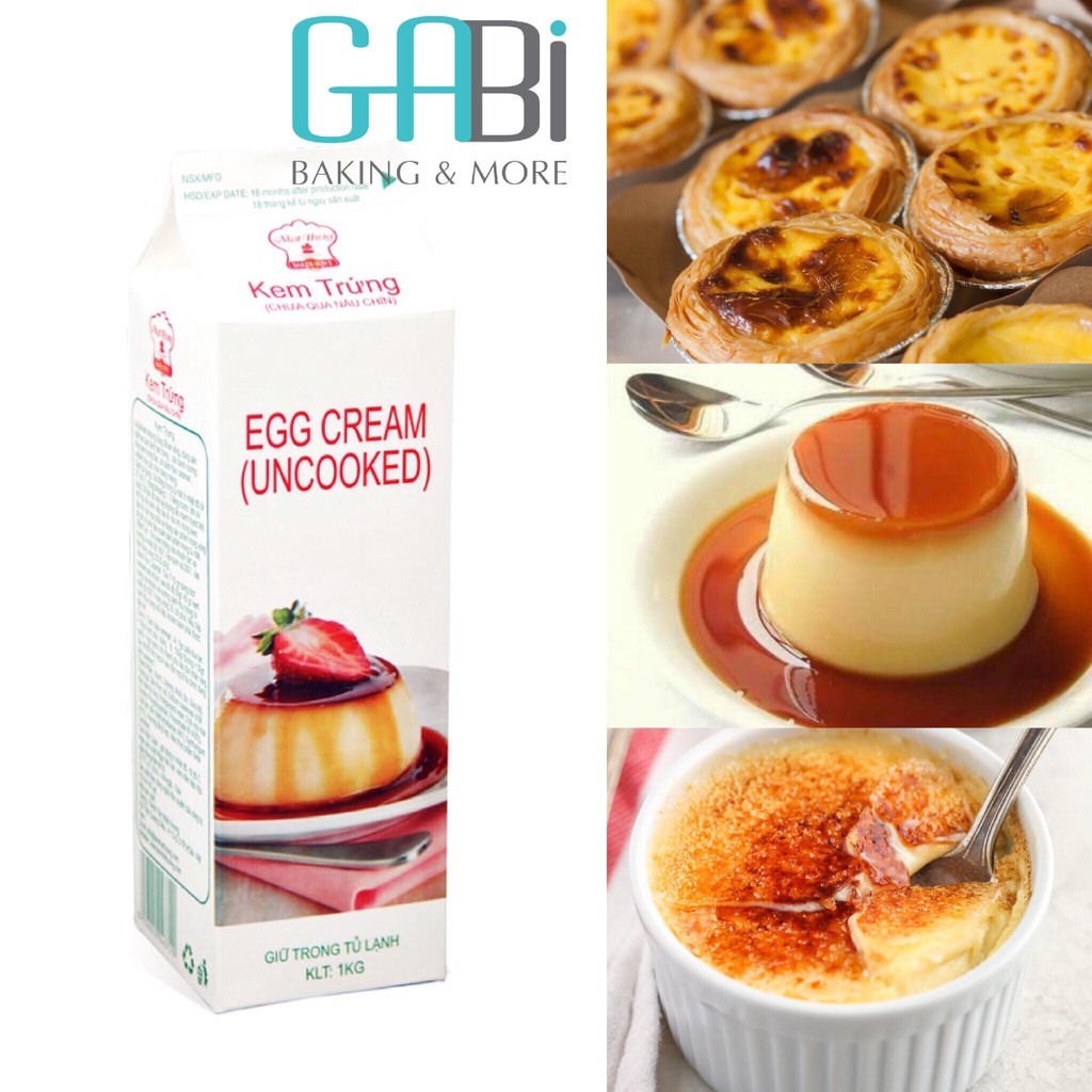 (Chỉ ship nội thành HN) Kem trứng Egg Cream 1kg