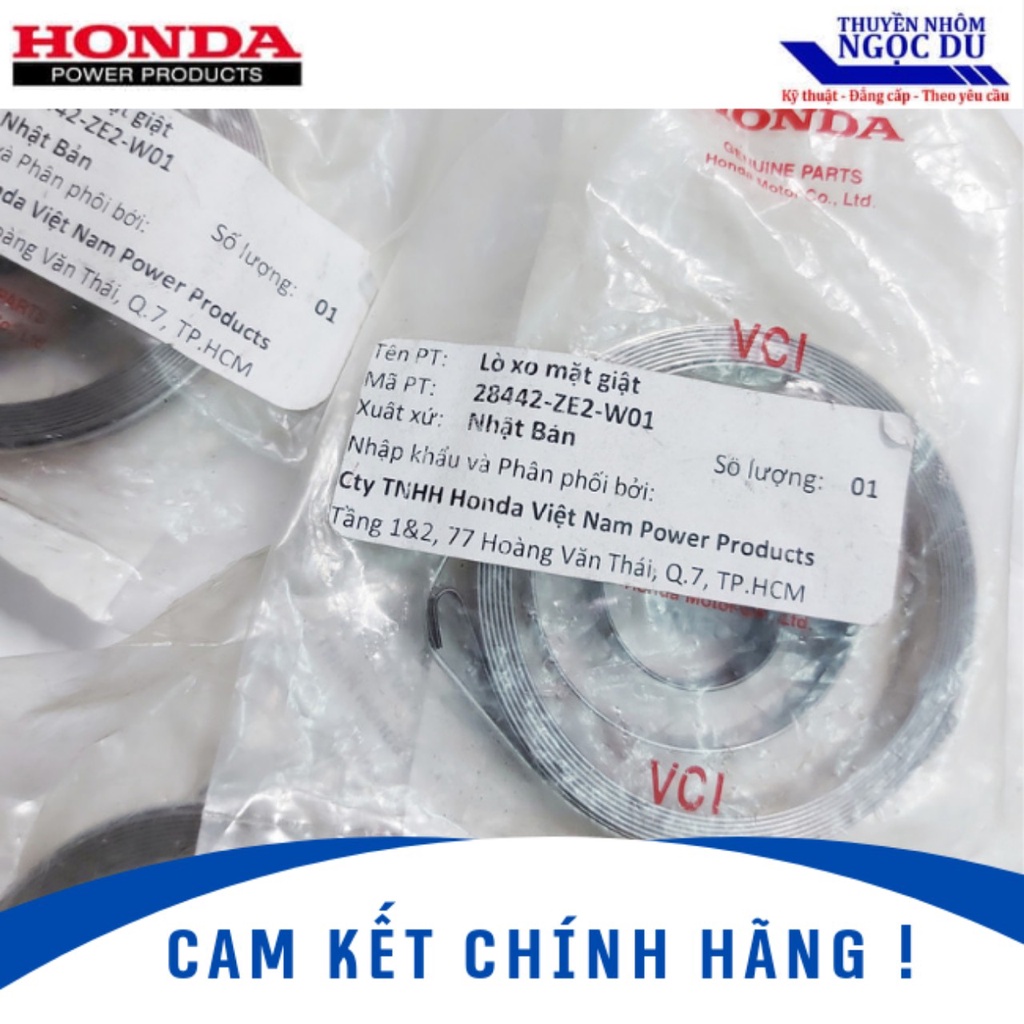 Lò Xo Mặt Giật Honda, Dây Thiều, Dây Cót, Dùng Cho Động Cơ Xăng HONDA GX160 GX200, Chạy Thuyền, Chạy Xuồng, 28442-ZH8-00