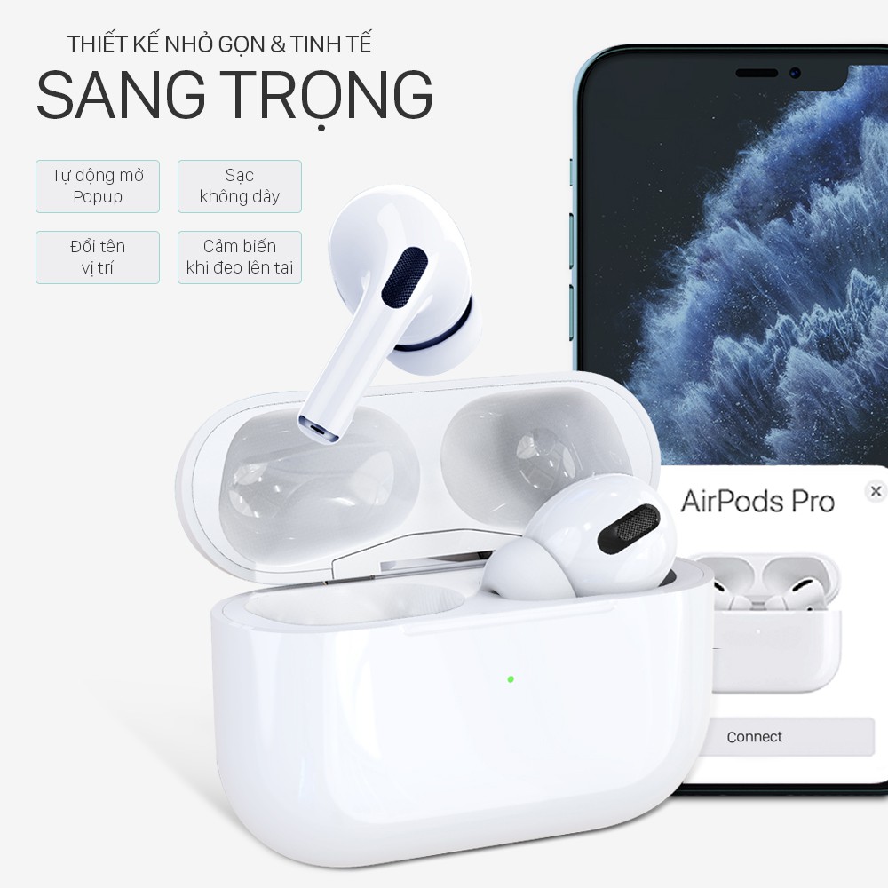 Tai nghe bluetooth FENGZHI BT300 cao cấp chống ồn nhét tai chính hãng cho iPhone Samsung OPPO VIVO HUAWEI XIAO Airpods