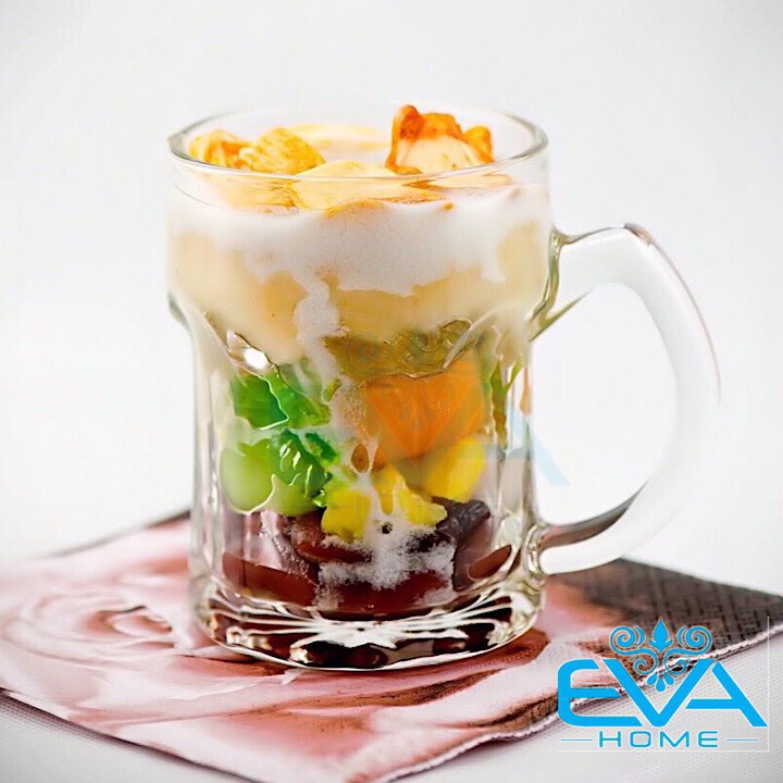 Bộ 6 Ly Thủy Tinh Có Quai 330 Ml Việt Nam 332VN