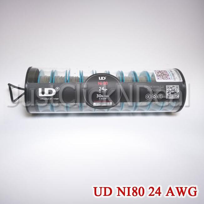 Cuộn Dây Nichrome Ni80 Ud 24 Awg 30 Feet Chất Lượng Cao