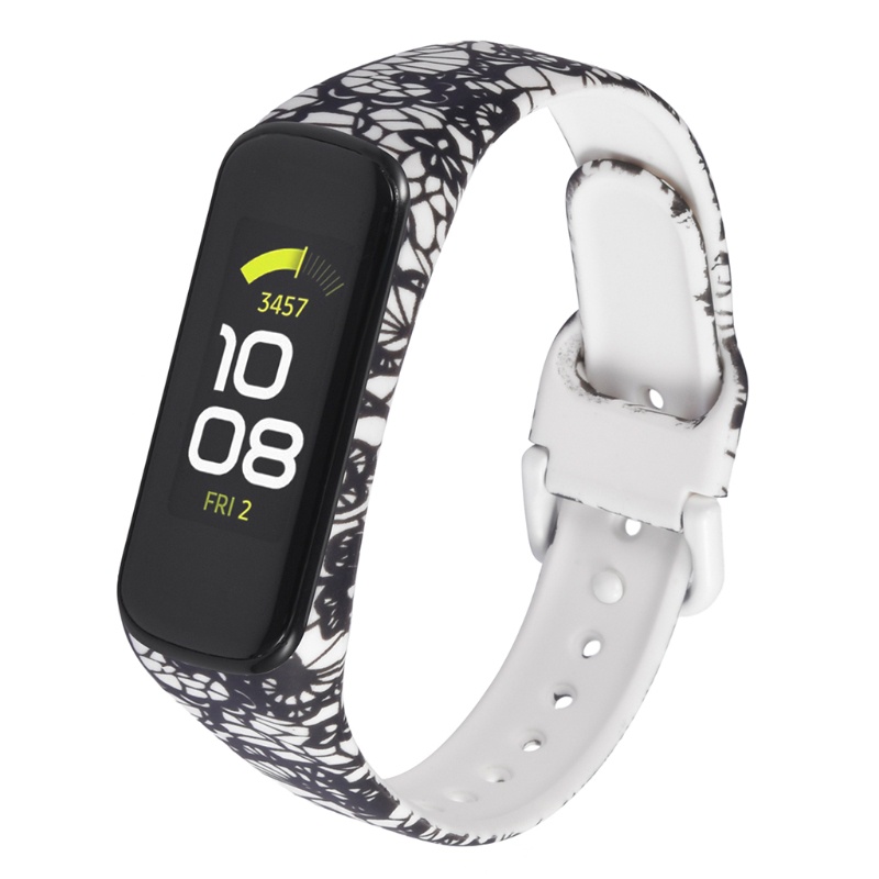 Dây đeo thay thế chất liệu silicon màu trơn cho Galaxy fit 2 SM-R220